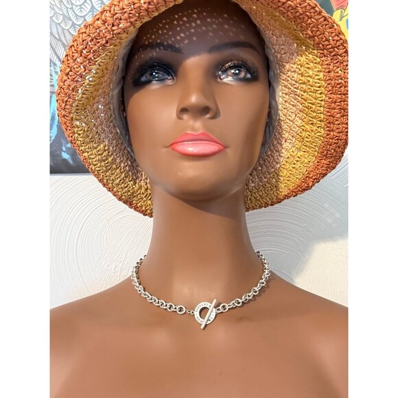 T&Co. 925 Toggle Necklace - Picture 6 of 7